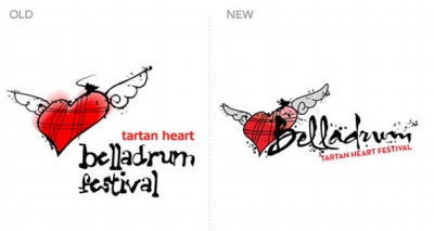 belladrum logo design 3