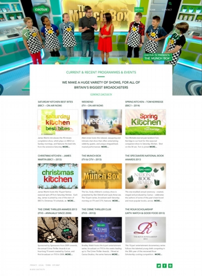cactus tv website design 3